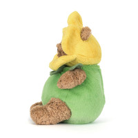 Peluches JC : Ours Bartholomew en tenue de narcisse – Adorables jouets en peluche, parfaites pour un cadeau
