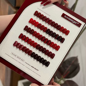 Ensemble de vernis à ongles en gel UV de la série rouge, 20 couleurs, avec tableau d'affichage des couleurs pour salon de manucure - Product Image 3