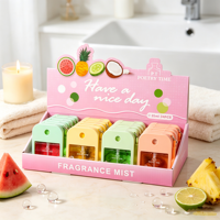 POËZIE TIJD Fabriek Groothandel Dagelijks Gebruik Populaire Mini Geurverfrissende Lichaams- en Haar Mist Rijke Natuurlijke Fruitgeur Parfum