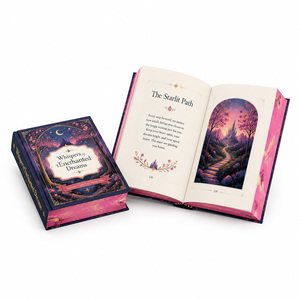 Livre promotionnel de luxe avec logo personnalisé en couleur, couverture rigide, finition dorée ou argentée des bords des pages. - Product Image 1