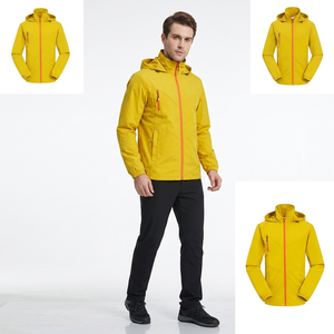 Chaqueta Acolchada para Hombre, con Capucha, Resistente al Viento, Impermeable, Transpirable, Talla Grande, Color Sólido, Cierre de Cremallera, Informal, para Invierno, de Material Genuino - Product Image 2