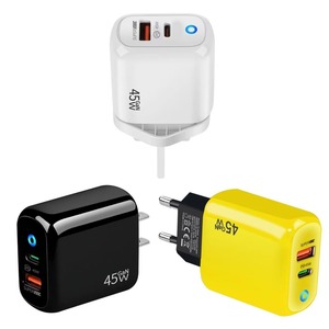 45W PD <b>USB</b> C Fast Charger QC3.0 Type C <b>Wall</b> <b>Plug</b> for iPhone 16 15 for Samsung for MacBook Air Universal - Product Image 6