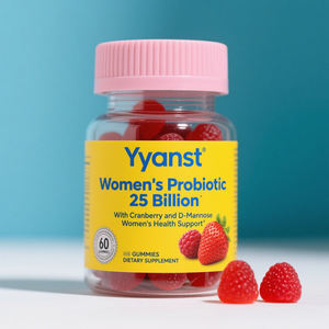 Etiqueta privada 25 mil millones de gomitas probióticas de D-Manosa para mujeres que promueven la digestión apoyan la salud intestinal - Product Image 1