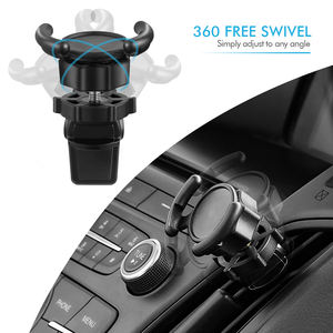 Soporte de ventilación de coche con agarre plegable ajustable, soporte de teléfono móvil con rotación de 360 grados para usuarios de agarre de teléfono Popsocket - Product Image 4