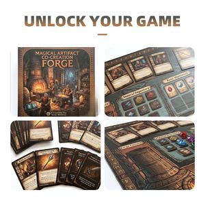 FUXI Magical Artifact Co-Creation Forge Table Game Educational Handmade Board Game with Full Color Printing for Family Fun - Product Image 3