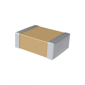 ตัวเก็บประจุเซรามิก1500PF 500V C0G/NP0 1210 1210 (3225เมตริก) ฝาครอบเดิมตัวเก็บประจุแบบ1210N152J501CT MLCC 1500 PF - Product Image 1