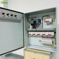 Ensemble complet de panneaux de commande industriels muraux IP30, tableau de distribution électrique triphasé, boîte d'alimentation ATS