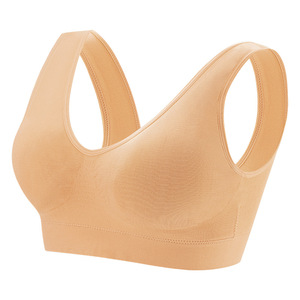 <span class=keywords><strong>Reggiseno</strong></span> senza cuciture da donna, senza ferretto, confezione da 3, bralette in <span class=keywords><strong>microfibra</strong></span> tinta unita, con spalline larghe, traspirante e confortevole - Product Image 6