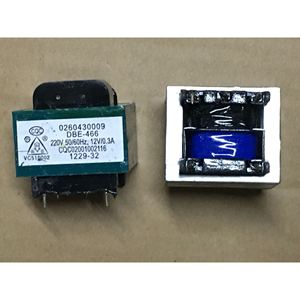 DBE-466 หม้อแปลงไฟฟ้า 220V 50/60Hz 12V 0.3A สำหรับบอร์ดควบคุมเครื่องซักผ้า - Product Image 1