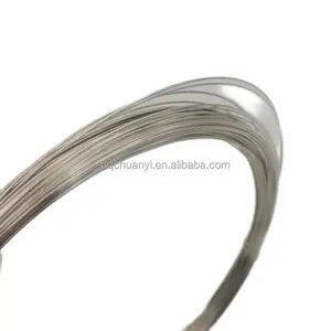 Metal precioso fio puro Ag prata pura fio 99,99% prata