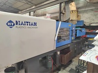 Machine de moulage par injection hydraulique horizontale entièrement automatique et économe en énergie d'occasion, modèle Haitian MA1600, 160 tonnes, avec PLC et moteur