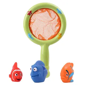All kinds of model Marine animals Fishing Animal Baby Silicone Kids Silicon Toddlers Rubber Bath Toys
