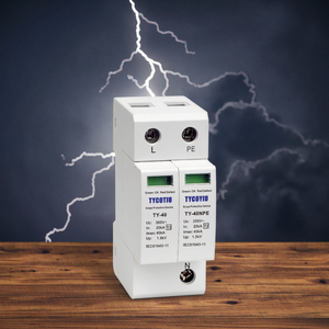 Tycotiu TY-40 385 1 + 1 RS AC Power 40kA Imax công nghiệp tăng bảo vệ chống sét thiết bị T2 loại 2 lớp II MOV - Product Image 1