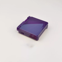 Casing Plastik ABS IPS Merah Baru untuk GameBoy Advance SP Backlight LCD AGS 001/AGS 101 Kompatibilitas JW-GBASP012