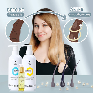 Suero Capilar Hidratante con Aceite de Argán y Miel Orgánica de Marca Privada OEM, Suero Capilar con Vitaminas y Aceite para el Cuidado del Cabello con Logotipo Personalizado - Product Image 6