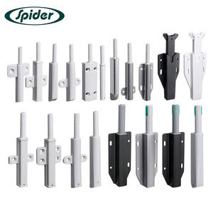 Kunststof terugslagmechanisme, push-to-open, inbouw, verborgen, sterk systeem, kastdeurmechanisme voor werkplaats en keuken - Product Image 1