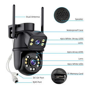 ICSEE Full HD <b>4K</b> 8MP Waterproof Outdoor WiFi Network <b>Camera</b> 6MP 3K PTZ Wireless <b>Video</b> Surveillance for Home Security - Product Image 2