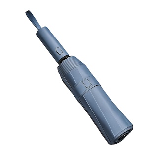 Parapluie pliant entièrement automatique à double ouverture, avec mémoire de forme, pour adultes professionnels, en tissu résistant, vente en gros directe usine, impression possible - Product Image 1
