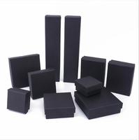 Boîte d'emballage personnalisée en carton pour boucles d'oreilles, bracelets et colliers avec logo sur mesure