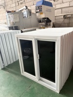Ventanas Corredizas Horizontales de PVC y UPVC Modernas Personalizadas de Fábrica, Ventanas Americanas NFRC de Doble Acristalamiento