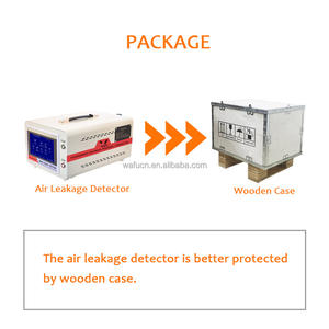 Электронный тестер утечек воздуха WAFU с 10-дюймовым цветным сенсорным экраном, водонепроницаемость IP65, высокая точность 0,01%, обнаружение утечек в вакууме, гарантия 1 год - Product Image 4
