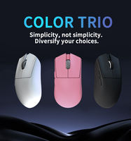 Nouvelle souris de jeu sans fil Darmoshark M3 Micro Pro ultra-légère 43g 2026, capteur PAW3950, 30K DPI, tri-mode USB-C/BT/2.4G