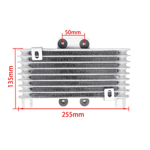 Refroidisseur d'huile pour moto Zuqing 125CC-250CC avec ventilateur et vis de fixation pour VTT - Product Image 2