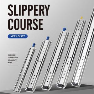 <strong>Heavy</strong> <strong>Duty</strong> 227kg Industrial <strong>Runners</strong> Locking <strong>Draw</strong> Slides Glide Rails Furniture Table Hardware Accessories Cabinets - Product Image 4