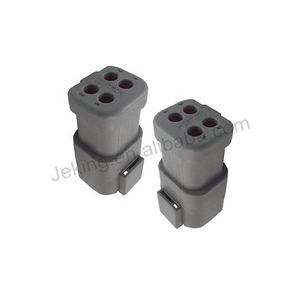 Conectores Automotrices Originales y Nuevos de Jeking, 4 Vías, Grises, con Tapa, DTP04-4P-E003 - Product Image 6