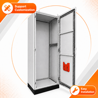 Armoire électrique métallique sur pied personnalisable et professionnelle pour systèmes de contrôle industriels
