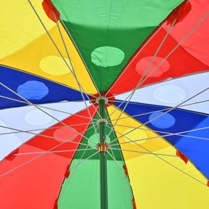 Sombrilla de Patio Reforzada para Exteriores, Gran Tamaño, 140cm-150cm de Radio, Varillas Totalmente Reforzadas - Product Image 2