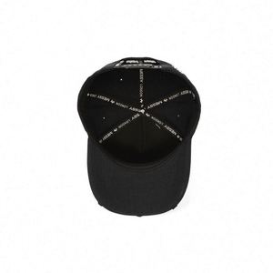 Best Selling Products 5 Panel Adult Men Structured 100 % Cotton Black Distressed 3D Embroidered Baseball <b>Hat</b> - Product Image 6