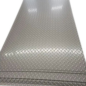 Plaque d'acier à carreaux A36 à faible teneur en carbone, fournie directement par l'usine, conforme aux normes JIS et ASTM A36, pour le pliage, le soudage et la découpe. - Product Image 2