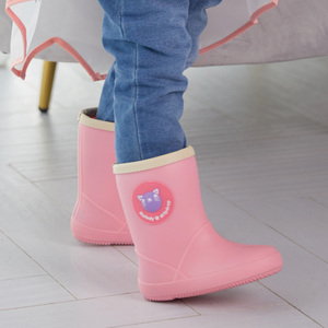 Bambini confortevole <span class=keywords><strong>stivali</strong></span> di gomma <span class=keywords><strong>da</strong></span> <span class=keywords><strong>pioggia</strong></span> in pvc personalizzato per i bambini - Product Image 6