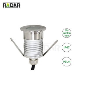 Ampoules de paysage basse tension Mini Ip67 <span class=keywords><strong>Led</strong></span> 12V 1W <span class=keywords><strong>Spot</strong></span> encastré au sol - Product Image 2
