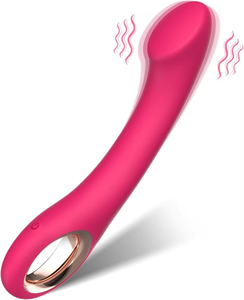 Ergonomische, gebogene Klitoris- und Analvibratoren, Stimulator, Sexspielzeug für Erwachsene, 10 Vibrationsmodi, USB-aufladbar, wasserdicht IPX6 - Product Image 1
