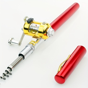 KEKAXI Multifunktionaler Stift-Angelrute mit Schreibfunktion, Klein und Tragbar, Idealer Helfer für Gelegenheits-Mikrofischen - Product Image 6
