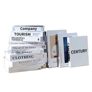 Factory Direct Custom Decor Cardboard Paper Book Shaped Storage Box Faux Books For Decorating
