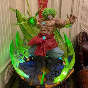 Figurine d'Action Japonaise <span class=keywords><strong>Dragon</strong></span> <span class=keywords><strong>Ball</strong></span> Z en PVC Résine Fibre de Verre, Figurine d'Anime Super Saiyan Son Goku, Taille et Couleur Personnalisées, Décoration d'Intérieur - Product Image 5