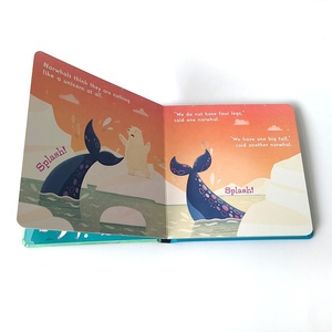 Impression personnalisée de <span class=keywords><strong>livres</strong></span> cartonnés pour bébés et tout-petits, impression couleur pleine page, livre d'histoires pour l'apprentissage précoce des enfants, impression sur carton épais - Product Image 2