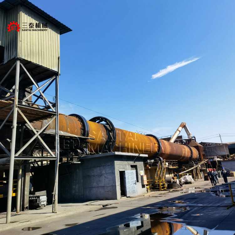 Ротационная печь для обжига Латеритной никелевой руды 5,2X100 метров, угольный газовый цементный клинкер, Обжиговая печь для обжига