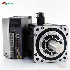 Servomotor Allgreen Grande de 10KW 11KW 12KW 380V 1500RPM 70N.m 23bit, Kit de Servomotor CA Trifásico 180M70015 +M1534P, Servos CNC - Product Image 2