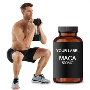 OEM Men Energy Tablets Energy Enhancing Herbal Pill Dietary Supplement Maca Capsules