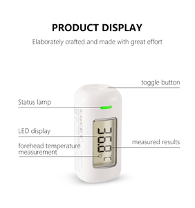 Kangfu Produção Médica Pequeno Termômetro Handheld Portátil Termômetro Infravermelho <span class=keywords><strong>Digital</strong></span> Testa Para Bateria Embutida - Product Image 2