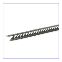Revêtement métallique de haute qualité pour rouleaux de broyage, adapté aux rouleaux d'ouverture, utilisé pour les déchets de coton et les fibres synthétiques