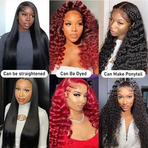 Perruque bouclée birmane la plus vendue avec fermeture en dentelle HD, <span class=keywords><strong>cheveux</strong></span> Remy vierges vietnamiens et birmans, <span class=keywords><strong>racine</strong></span> <span class=keywords><strong>foncée</strong></span> à <span class=keywords><strong>blond</strong></span>, perruque avec fermeture en dentelle 5x5 - Product Image 6