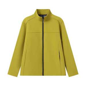 Softshell <b>Windbreaker</b> Stand-Up Collar Unisex Windproof Autumn Winter Warmth Technical Outdoor Apparel - Product Image 2