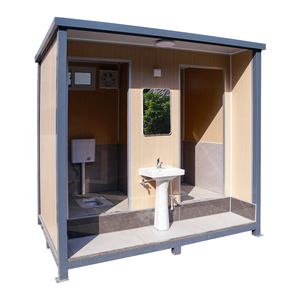 Toilettes portables, sanitaires mobiles avec salle <span class=keywords><strong>de</strong></span> douche intégrée, unité <span class=keywords><strong>sanitaire</strong></span> pour <span class=keywords><strong>chantier</strong></span>, campement, transport facile, durable - Product Image 6