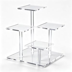 Espositore Multilivello in Acrilico Trasparente SEO CORE, Moderno ed Ecologico, <span class=keywords><strong>per</strong></span> Action Figure, Modellini di <span class=keywords><strong>Auto</strong></span>, Oggetti da Collezione - Product Image 3