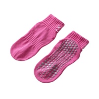 Nouvelles Chaussettes de Yoga Antidérapantes en Coton Épais et Respirant avec Broderie Tendance 2024 pour Pilates Professionnel et Entraînement Corporel